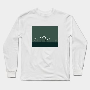 Comatricha nigra - bobble heads Long Sleeve T-Shirt